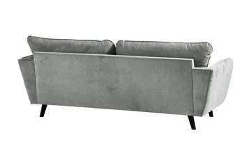 Trend Lyx 3-sits Tygsoffa - Grå - Products - Möbler - Soffa - 3 sits soffa