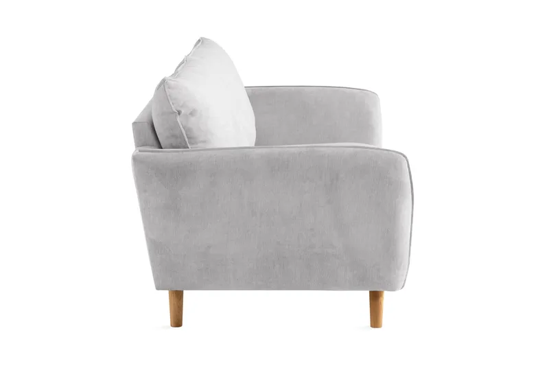Trend Lyx 3-sits Tygsoffa - Ljusgrå - Products - Möbler - Soffa - 3 sits soffa