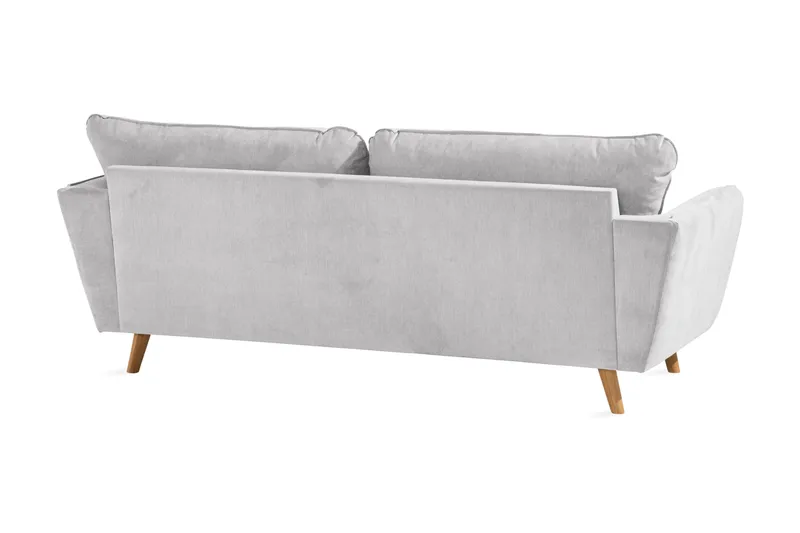 Trend Lyx 3-sits Tygsoffa - Ljusgrå - Products - Möbler - Soffa - 3 sits soffa