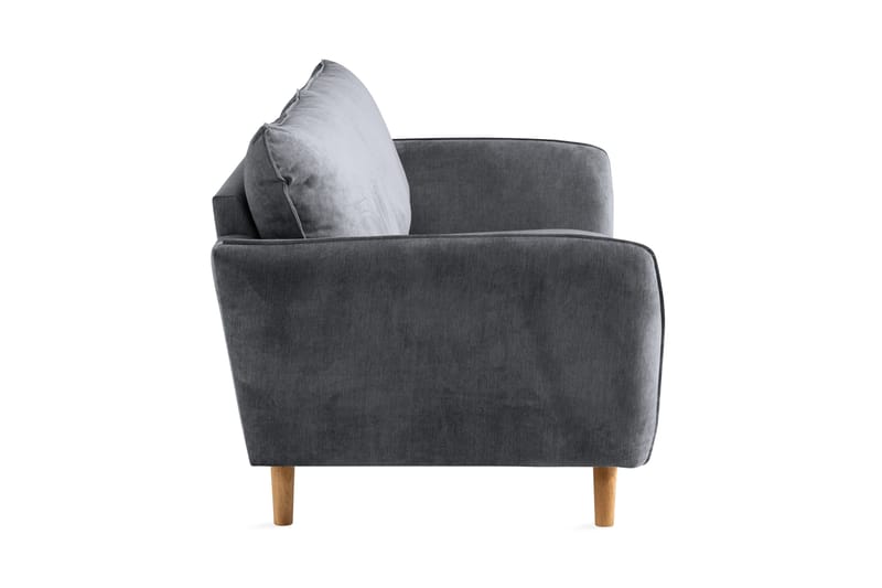 Trend Lyx 3-sits Tygsoffa - Mörkgrå - Products - Möbler - Soffa - 3 sits soffa