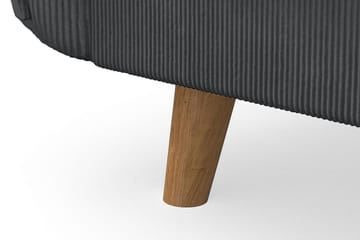 Trend Lyx 4-sits Vänstervänd U-formad Soffa med Divan och Schäslong i Manchester - Mörkgrå - Products - Möbler - Soffa - U-soffa
