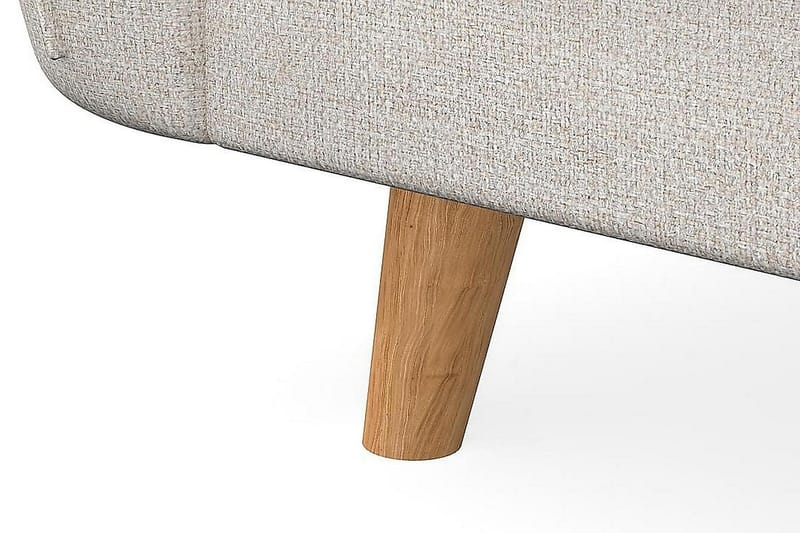 Trend Lyx 4-sits Vänstervänd U-formad Soffa med Divan och Schäslong i Tyg - Beige - Products - Möbler - Soffa - U-soffa