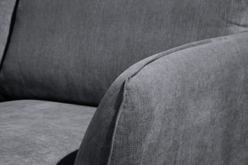Trend Lyx 4-sits Vänstervänd U-formad Soffa med Divan och Schäslong i Tyg - Mörkgrå - Products - Möbler - Soffa - U-soffa