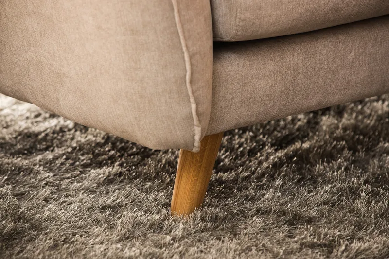 Trend Lyx 6-sits Vändbar L-formad Hörnsoffa i Tyg - Beige - Products - Möbler - Soffa - Hörnsoffa