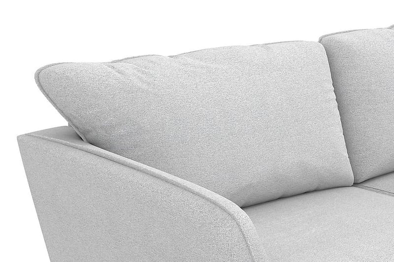 Trend Lyx 6-sits Vändbar L-formad Hörnsoffa i Tyg - Ljusgrå - Products - Möbler - Soffa - Hörnsoffa