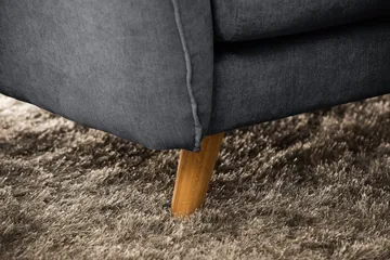 Trend Lyx 6-sits Vändbar L-formad Hörnsoffa i Tyg - Mörkgrå - Products - Möbler - Soffa - Hörnsoffa
