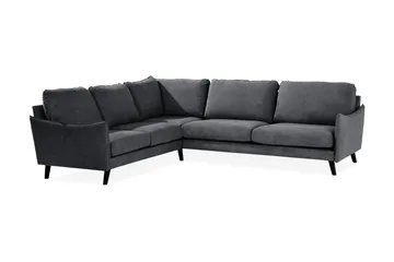 Trend Lyx Hörnsoffa Vändbar - Mörkgrå/Svart - Products - Möbler - Soffa - Hörnsoffa