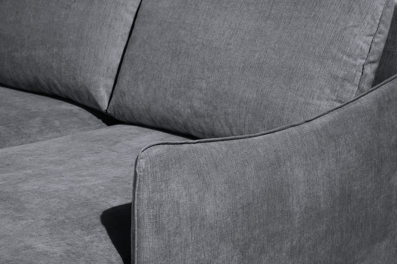 Trend Lyx U-soffa med Divan Höger - Mörkgrå/Ek - Products - Möbler - Soffa - U-soffa