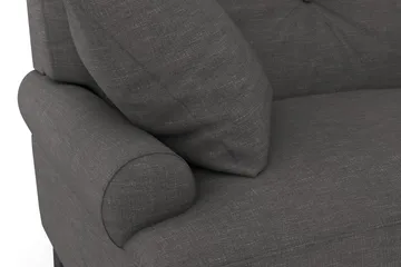 Andrew Loveseat - Mörkgrå/Mässing - Products - Möbler - Fåtölj & stolar - Fåtölj