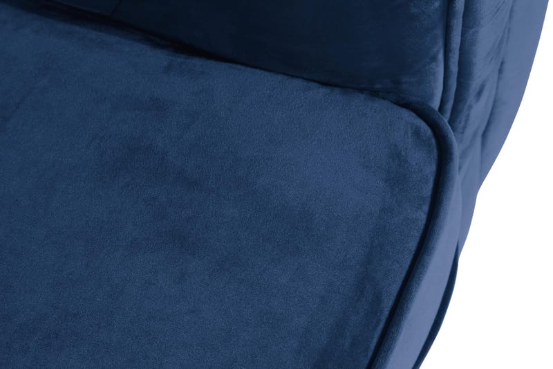 Chesterfield Lyx Stor skön djup sammetsfåtölj - Fåtölj till vardagsrum - Blå Sammet - Products - Möbler - Fåtölj & stolar - Fåtölj - Chesterfield fåtölj