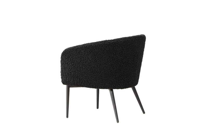 Fluffy Fåtölj - Svart - Products - Möbler - Fåtölj & stolar - Fåtölj
