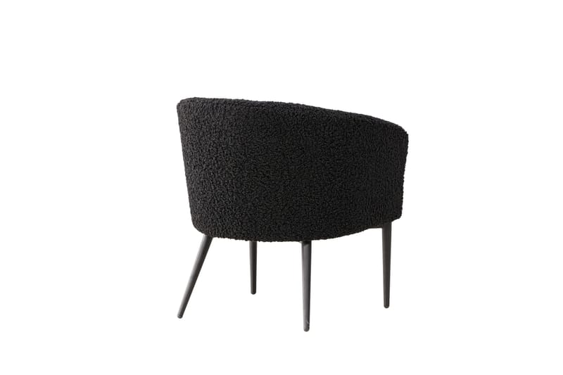 Fluffy Fåtölj - Svart - Products - Möbler - Fåtölj & stolar - Fåtölj