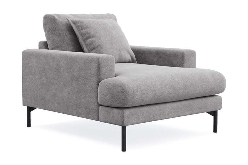 Menard Premium Fåtölj i Chenille - Grå - Products - Möbler - Fåtölj & stolar - Fåtölj