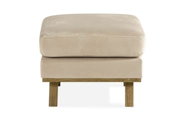 Copenhagen Fotpall Sammet - Beige - Products - Möbler - Fåtölj & stolar - Pall & puff - Fotpallar