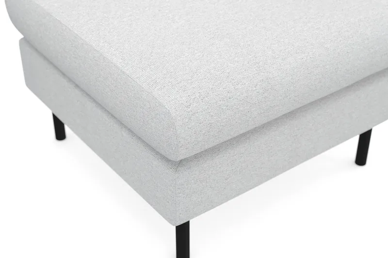 Menard Compact Fotpall 68 cm - Ljusgrå - Products - Möbler - Fåtölj & stolar - Pall & puff - Fotpallar