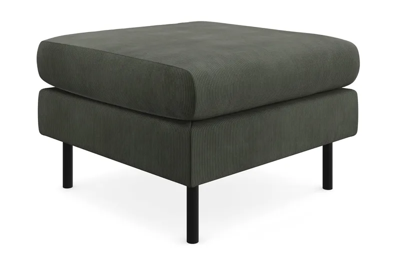Menard Compact Fotpall 68 cm - Mörkgrön - Products - Möbler - Fåtölj & stolar - Pall & puff - Fotpallar