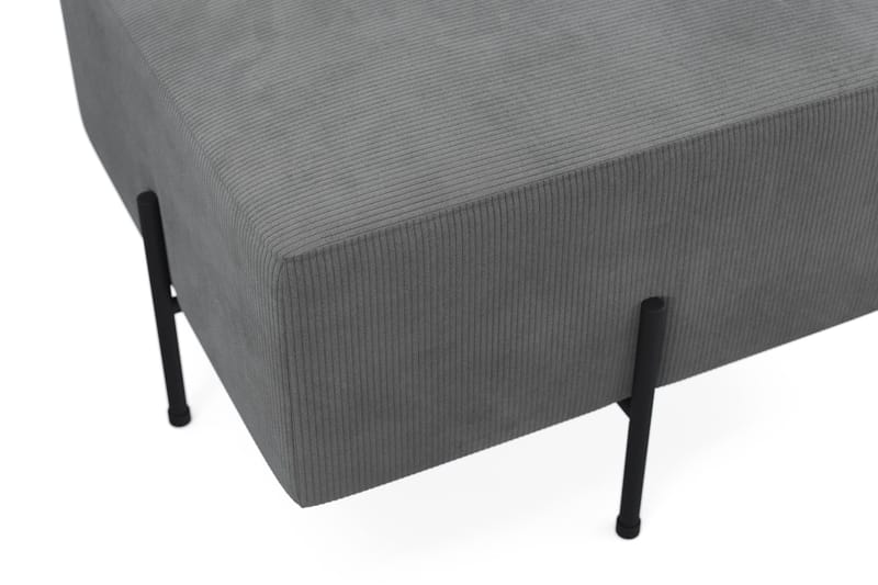 Menard Compact Sittpuff 60 cm Kvadratisk - Grå - Products - Möbler - Fåtölj & stolar - Pall & puff - Sittpuff