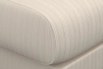 Trend Lyx Fotpall - Beige/Ek - Products - Möbler - Fåtölj & stolar - Pall & puff - Fotpallar