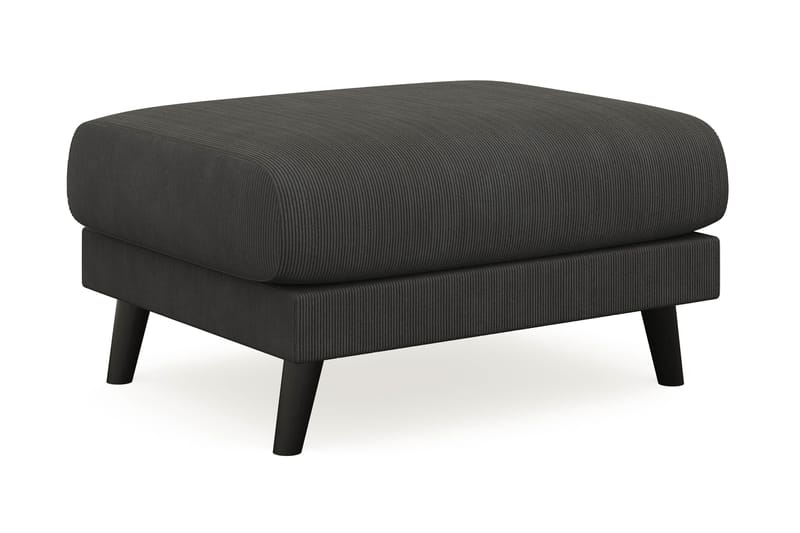 Trend Lyx Fotpall - Mörkgrå Manchester - Products - Möbler - Fåtölj & stolar - Pall & puff - Fotpallar