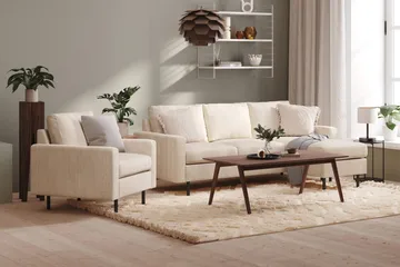 Peppe Manchester Fåtölj 76 cm Bred - Beige - Products - Möbler - Fåtölj & stolar - Fåtölj