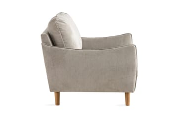 Trend Lyx Fåtölj - Beige/Ek - Products - Möbler - Fåtölj & stolar - Fåtölj