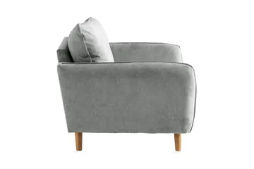 Trend Lyx Fåtölj - Grå/Ek - Products - Möbler - Fåtölj & stolar - Fåtölj