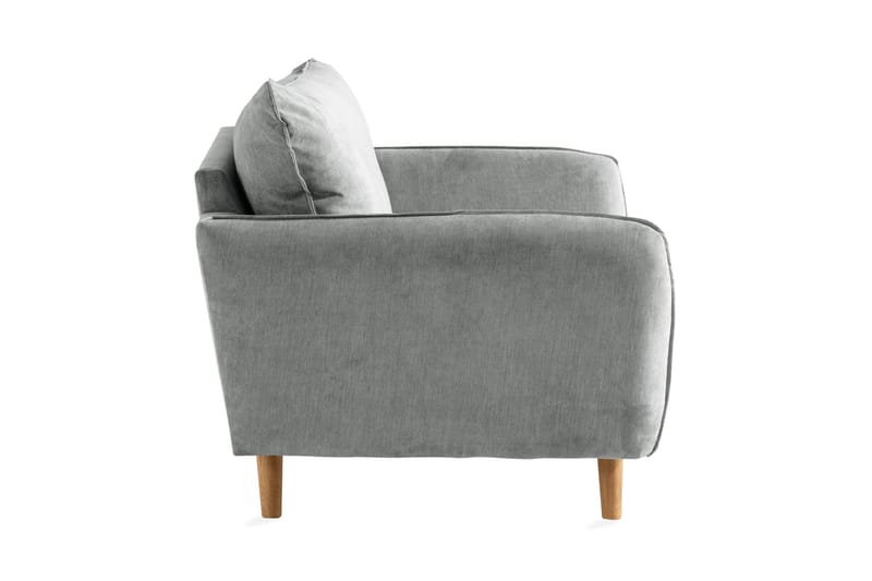 Trend Lyx Fåtölj - Grå/Ek - Products - Möbler - Fåtölj & stolar - Fåtölj