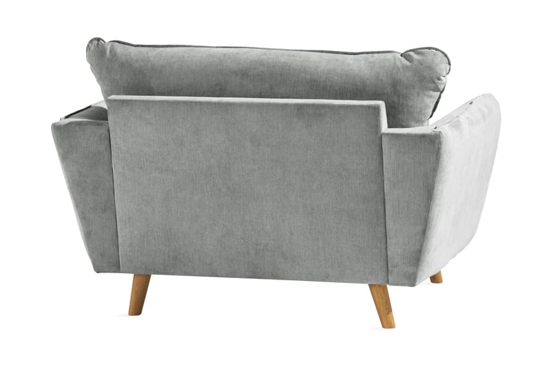 Trend Lyx Fåtölj - Grå/Ek - Products - Möbler - Fåtölj & stolar - Fåtölj