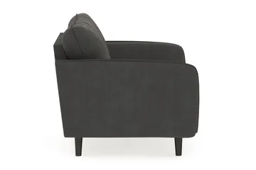 Trend Lyx Fåtölj - Mörkgrå Manchester - Products - Möbler - Fåtölj & stolar - Fåtölj