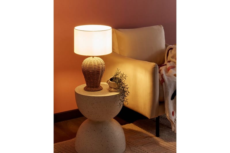 Astroni Bordslampa 49 cm E27 - Natur/Off White - Products - Belysning - Lampor & belysning inomhus - Sovrumslampa - Sänglampa - Sängbordslampa