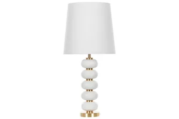 Laros Bordslampa 80 cm E27, Vit/Guld