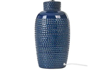 Samoste Bordslampa 53 cm E27 - Marinblå/Vit - Products - Belysning - Lampor & belysning inomhus - Sovrumslampa - Sänglampa - Sängbordslampa