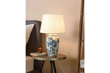 Virhal Bordslampa 54 cm E27 - Vit/Blå - Products - Belysning - Lampor & belysning inomhus - Sovrumslampa - Sänglampa - Sängbordslampa