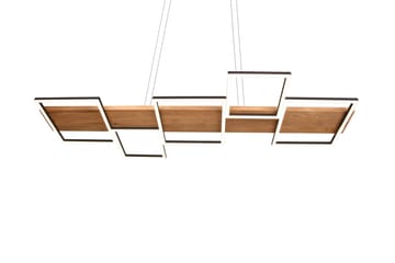 Harper LED Taklampa mattsvart/ trä - Trä - Products - Belysning - Lampor & belysning inomhus - Taklampa & takbelysning - Kökslampa & taklampa kök