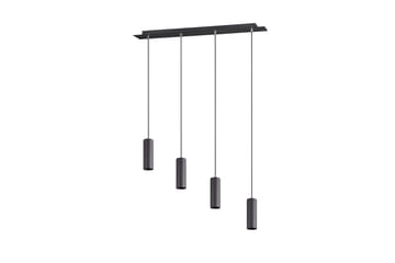 Marley Taklampa 4L GU10 mattsvart - Matt svart - Products - Belysning - Lampor & belysning inomhus - Taklampa & takbelysning - Kökslampa & taklampa kök