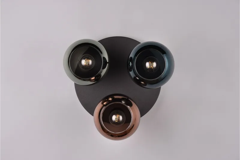 Sheldon Plafond 3L E14 flerfärgad - Flerfärgad - Products - Belysning - Lampor & belysning inomhus - Taklampa & takbelysning - Takplafond