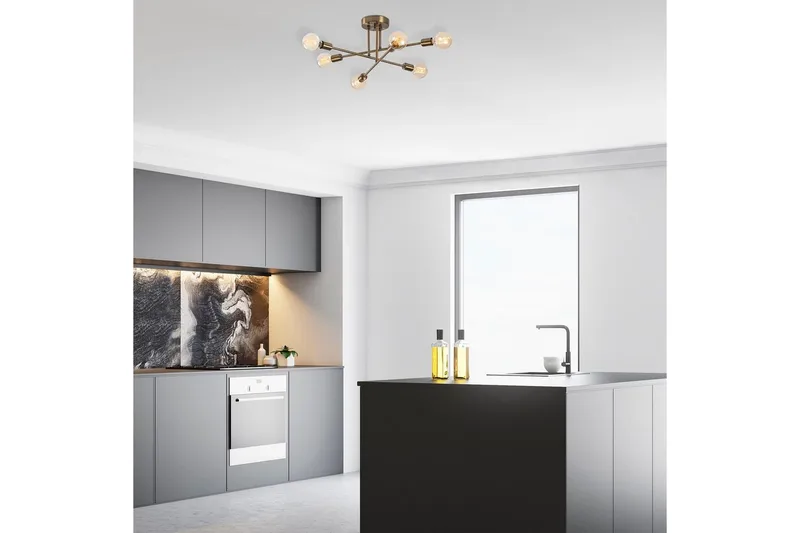 Taklampa Masasada Koppar - Guld - Products - Belysning - Lampor & belysning inomhus - Taklampa & takbelysning - Takplafond