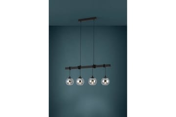 Takpendel Eglo Argallo Svart/Transparent med 4 Lampor - Products - Belysning - Lampor & belysning inomhus - Taklampa & takbelysning - Pendellampa & hänglampa