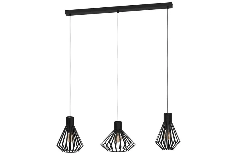 Takpendel Eglo Basidano Svart med 3 Lampor