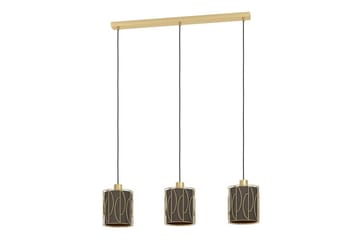 Takpendel Eglo Corojal Cappuccino/Mässing med 3 Lampor - Products - Belysning - Lampor & belysning inomhus - Taklampa & takbelysning - Pendellampa & hänglampa