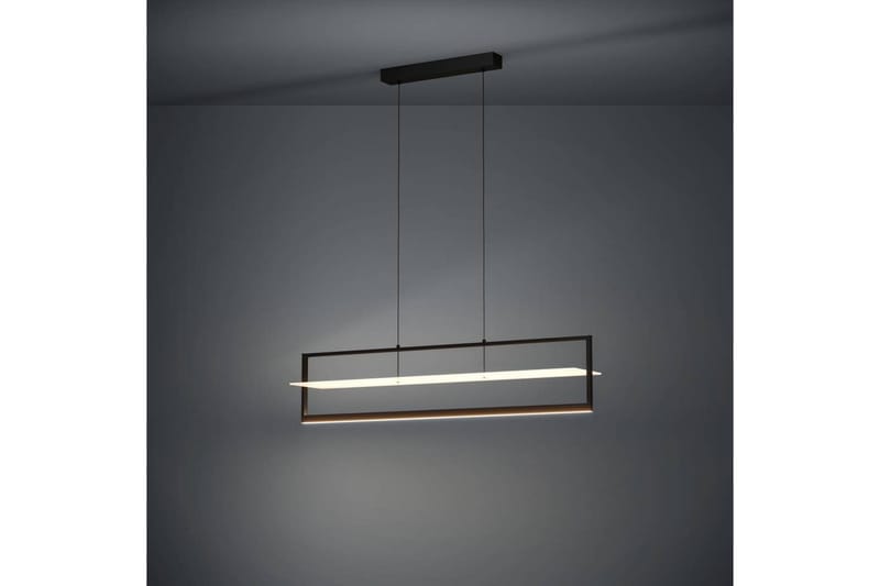 Takpendel Eglo Farneta Svart/Satin Ram - Products - Belysning - Lampor & belysning inomhus - Taklampa & takbelysning - Pendellampa & hänglampa