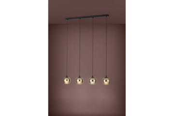 Takpendel Eglo Lemorieta Svart/Guld med 4 Lampor - Products - Belysning - Lampor & belysning inomhus - Taklampa & takbelysning - Pendellampa & hänglampa