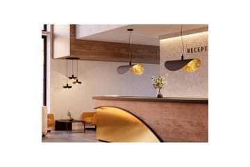 Takpendel Eglo Saceda Svart/Guld Rondell med 3 Lampor - Products - Belysning - Lampor & belysning inomhus - Taklampa & takbelysning - Pendellampa & hänglampa