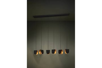 Takpendel Eglo Serenara Svart/Guld med 6 Lampor - Products - Belysning - Lampor & belysning inomhus - Taklampa & takbelysning - Pendellampa & hänglampa