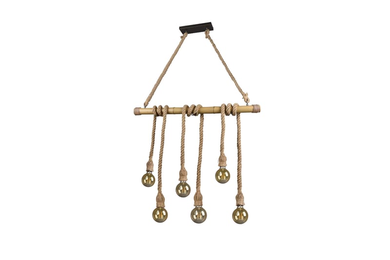 Wilma Taklampa 6L E27 bambu/ sisal - Sisal - Products - Belysning - Lampor & belysning inomhus - Taklampa & takbelysning - Kökslampa & taklampa kök