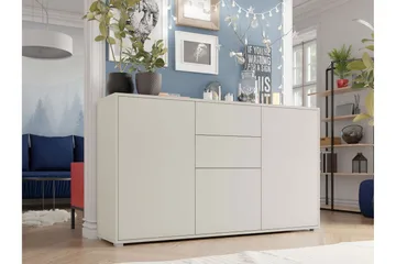 Agawal Byrå 141 cm - Beige - Products - Förvaring - Förvaringsmöbler - Byrå