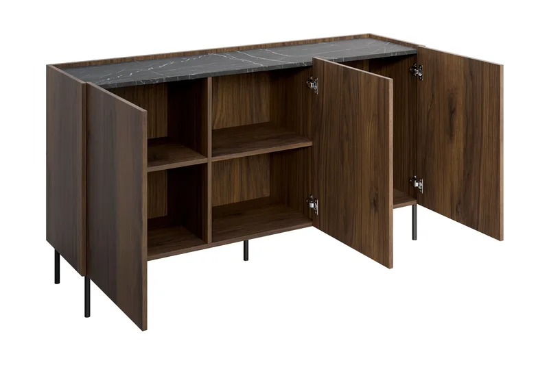 Akihito Byrå 144 cm - Brun - Products - Förvaring - Förvaringsmöbler - Byrå