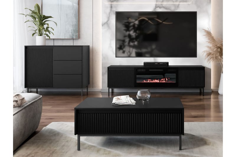 Bjurholm Möbelset För Vardagsrum - Beige - Products - Förvaring - Förvaringsmöbler - Möbelset för vardagsrum