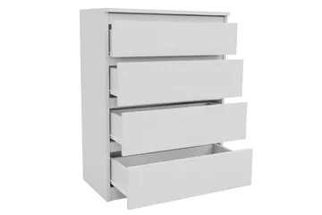 Basildon Byrå 70x40x97 cm - Vit - Products - Förvaring - Förvaringsmöbler - Byrå - Hallbyrå