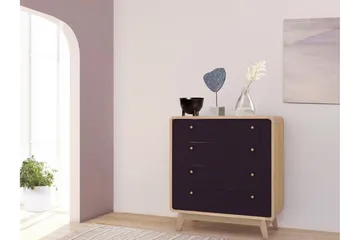 Olivet Byrå 80x39 cm - Natur/Svart - Products - Förvaring - Förvaringsmöbler - Byrå - Hallbyrå